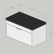 Ormaric 80 NICA F white-mat black LINNI
